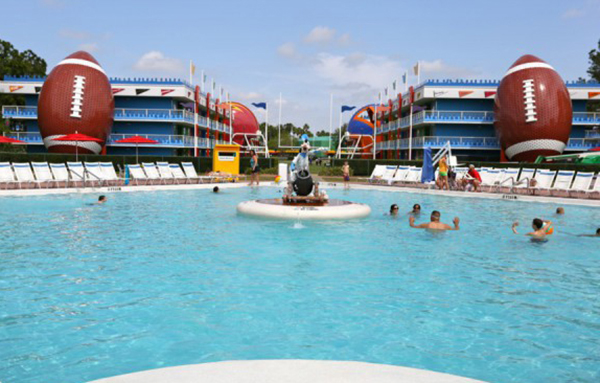 Grand Slam pool at the All-Star Sports resort.